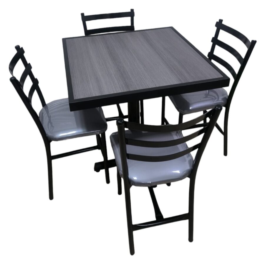 Mesa con Sillas Restaurante Bar Cafetería Estilo Moderno
